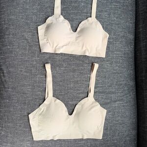 Two Commando bras Size S Small bonded